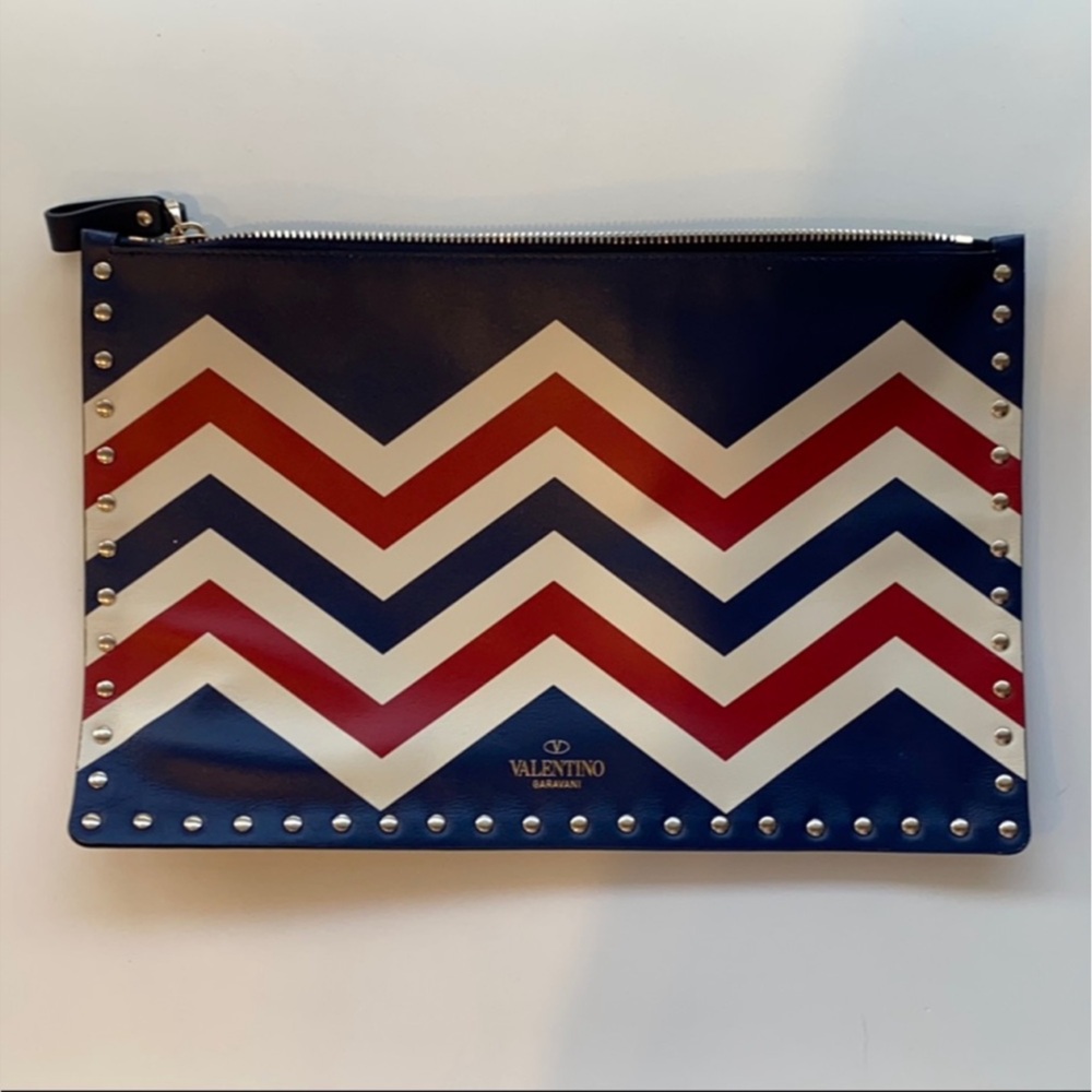 NWT Valentino Garavani Rockstud Multicolor Pouch